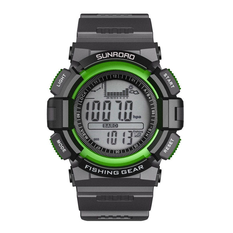 SUNROAD Fishing Barometer Watch FR711A FR712A FR713A FR715A Multifunction Waterproof Altimeter