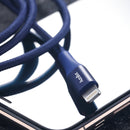 ROCK 2.4A MFI Certificated Fast Charging Data Cable For iPhone X XS Max iPad Pro iPod