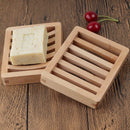Wood Color Soap Box Wooden Soap Holder