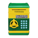 Kids Cartoon Electronic Money Piggy Bank Mini ATM Password Coins Savings Box Toys