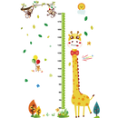 Miico SK9350 Giraffe Height Stickers Children's Room Kindergarten Decorative Wall Stickers DIY Sticker