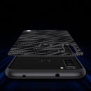 For Xiaomi Redmi Note 8 Case NILLKIN Luxury Luster Twinkle Shield Woven Polyester + PU Leather Hard Back Protective Case