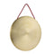 22cm Hand Gong Brass Copper Chapel Opera Percussion with Round Play Hammer