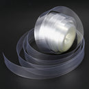 10Meters 23mm Width PVC Heat Shrink Wrap Tube Clear for 1 x AA Battery B4L3
