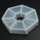 Clear Compartments Plastic Storage Box Case Craft Organizer Jewelry Bead Di F9H2