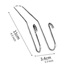 8 PACK Metal Headrest Car Hooks Hanger, Car Seat Holder Coat Clothes Hook B P6J6