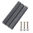 3Pcs 1-1/8" 2" 3" 4" Engine Cylinder Hone Shaft Stones Honing Tool Replacement Accessories