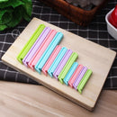 12x Kitchen Plastic Storage Food Snack Seal Sealing Bag Clips Sealer Clamp