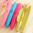 Portable Toothbrush box Travel Hiking Camping Brush Box Tube,Blue U3G8