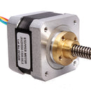 JKM NEMA17 42 Linear Stepper Motor Trapezoidal Screw 320MM 0.32NM