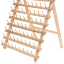 120 Spool Wood Thread Cone Holder Rack Organizer Kit For Sewing Quilting Embroidery