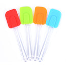 Silicone Scrapers Baking Scraper Cream Butter Handled Cake Spatula Cooking Cake Brushes  Pastry Tool
