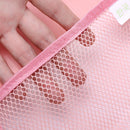 Honana BX-144  Cartoon Bathroom Folding Mesh Hanging Storage Bag  Bathing Toy Storage Organizer