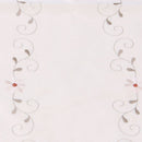 New Table Runner Embroidered Floral Table Cloth Pattern: