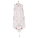 New Table Runner Embroidered Floral Table Cloth Pattern: