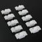 10pcs Car Door Bump Strip Fastener Clips Exterior Side Trim Moulding For BMW E36