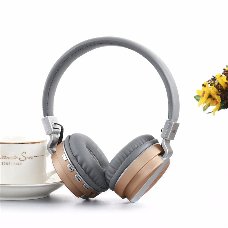 FE-018 Portable Foldable FM Radio 3.5mm NFC bluetooth Headphone Headset with Mic for Mobile Phone