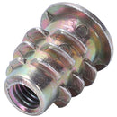 50pcs M5x13mm Screw to Nut Interface Insert Thread for Wood Furniture L4E4
