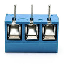 50 Pcs blue ABS KF301-2P 5.08mm 2 Pin Connect Terminal Screw Terminal Conne