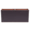 Home Office Wooden Struction Leather Multi-function Desk Stationery Organiz T8F3