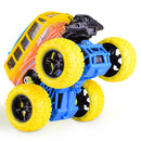 Classic Pull Back Inertial Rotatable Friction Power Car Big Wheel Diecast Toys