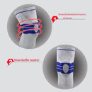 New Gray Elastic Knee Support Bracket Kneepad Adjustable Patella Knee Pad B D5Q7