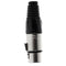 Male / Female XLR Jack 3 Pin Microphone Audio Connector (5 Pair)