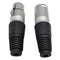 Male / Female XLR Jack 3 Pin Microphone Audio Connector (5 Pair)