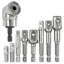 Socket Adapter Impact Hex Shank Drill Bits Bar Set 1/4 inch 3/8 inch 1/2 in T9E3