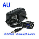 Hiseeu AC 100-240V to DC 12V 2A Switch Switching Power Supply Converter Adapter EU UK US AU 5.5mm*2.5mm Plug