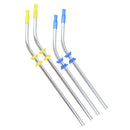 Reusable Drinking Straw Stainless Steel Drink Straws Cleaning Brushes Set with Silicone head