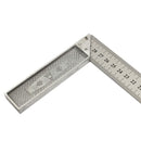 30cm 12inch Metal Engineers Try Square Set Measurement Tool Right Angle 90 Degrees Ruler