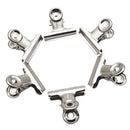 20 Pcs Large 63mm Metal Binder Clips Food Bag Clips 1-Inch Capacity Bulldog L2I3