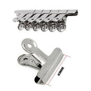 20 Pcs Large 63mm Metal Binder Clips Food Bag Clips 1-Inch Capacity Bulldog L2I3