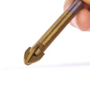 Cross Head Tungsten Carbide Wall Ceramic Tile Marble Glass Drill Bit Set Gl Z4J1