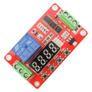 24V DC Multifunction Self-lock Relay PLC Cycle Timer Module Delay Time Swit