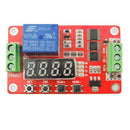 24V DC Multifunction Self-lock Relay PLC Cycle Timer Module Delay Time Swit