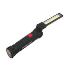 USB charger 180 degree rotation portable COB LED work light magnet flashlig