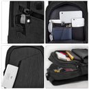 New USB Charging Backpacks With Headphone Jack Business Laptop Men Backpack