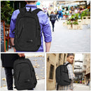 New USB Charging Backpacks With Headphone Jack Business Laptop Men Backpack