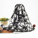 Print Drawstring Backpack Rucksack Shoulder Bags Gym Bag I7G5