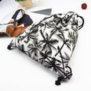 Print Drawstring Backpack Rucksack Shoulder Bags Gym Bag I7G5