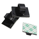 100 Pieces Adhesive Cable Clips Wire Cable Holder Clamps Cable Tie Holder f D9T2