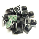100 Pieces Adhesive Cable Clips Wire Cable Holder Clamps Cable Tie Holder f D9T2