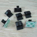 100 Pieces Adhesive Cable Clips Wire Cable Holder Clamps Cable Tie Holder f