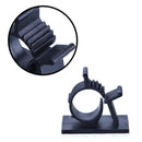 Adjustable Cable Clips Adhesive Nylon Wire Clamps Black 50 Pcs M2H2