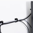 Adjustable Cable Clips Adhesive Nylon Wire Clamps Black 50 Pcs M2H2