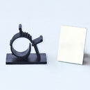 Adjustable Cable Clips Adhesive Nylon Wire Clamps Black 50 Pcs M2H2