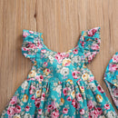 yoyoxiu Summer 2PCS Kid Clothing Set Newborn Baby Girl Clothes Summer Flora A7S9