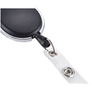 10pcs Retractable Badge Reel with Carabiner Belt Clip and Key Ring for ID C K4H1